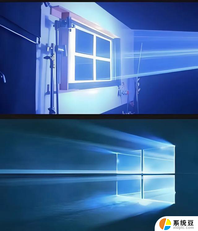 Windows 10壁纸不是CG，标志是物理构建的！独家揭秘真相
