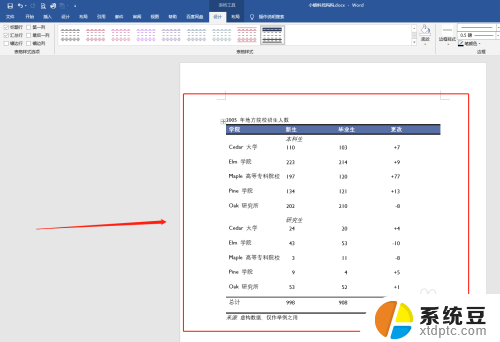 表格内置样式怎么设置word Word文档如何使用内置表格样式教程