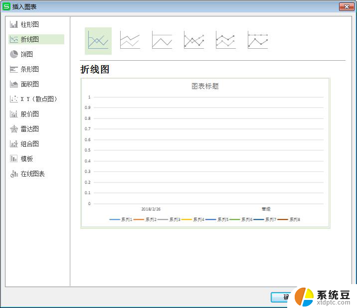 wps如何添加折线图 wps如何添加折线图教程