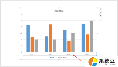 ppt图表下面的字怎么变成斜的 怎么调整PPT数据图表横坐标轴文字的倾斜角度